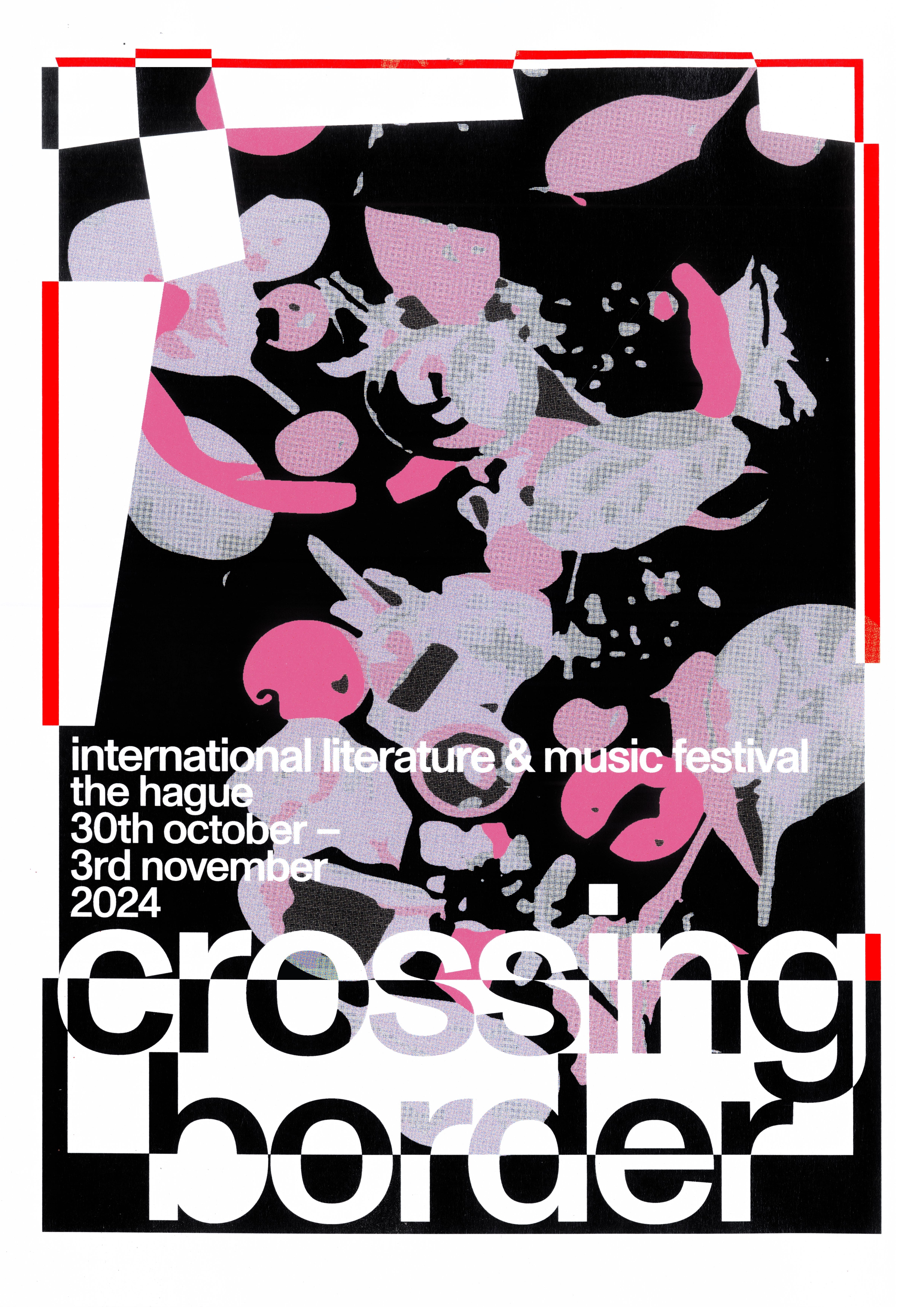Crossing Border Festival poster design