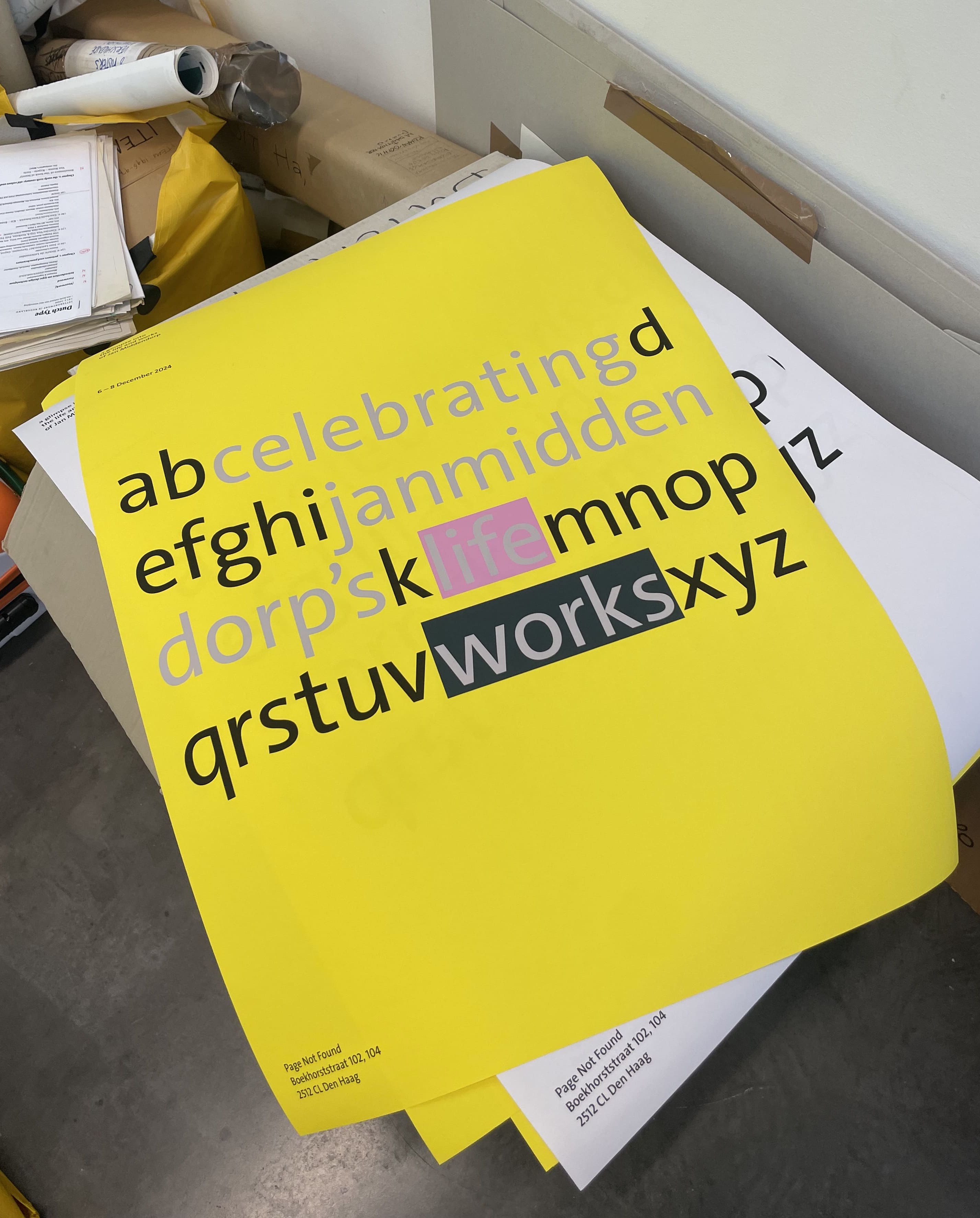 Jan Middendorp exhibition design