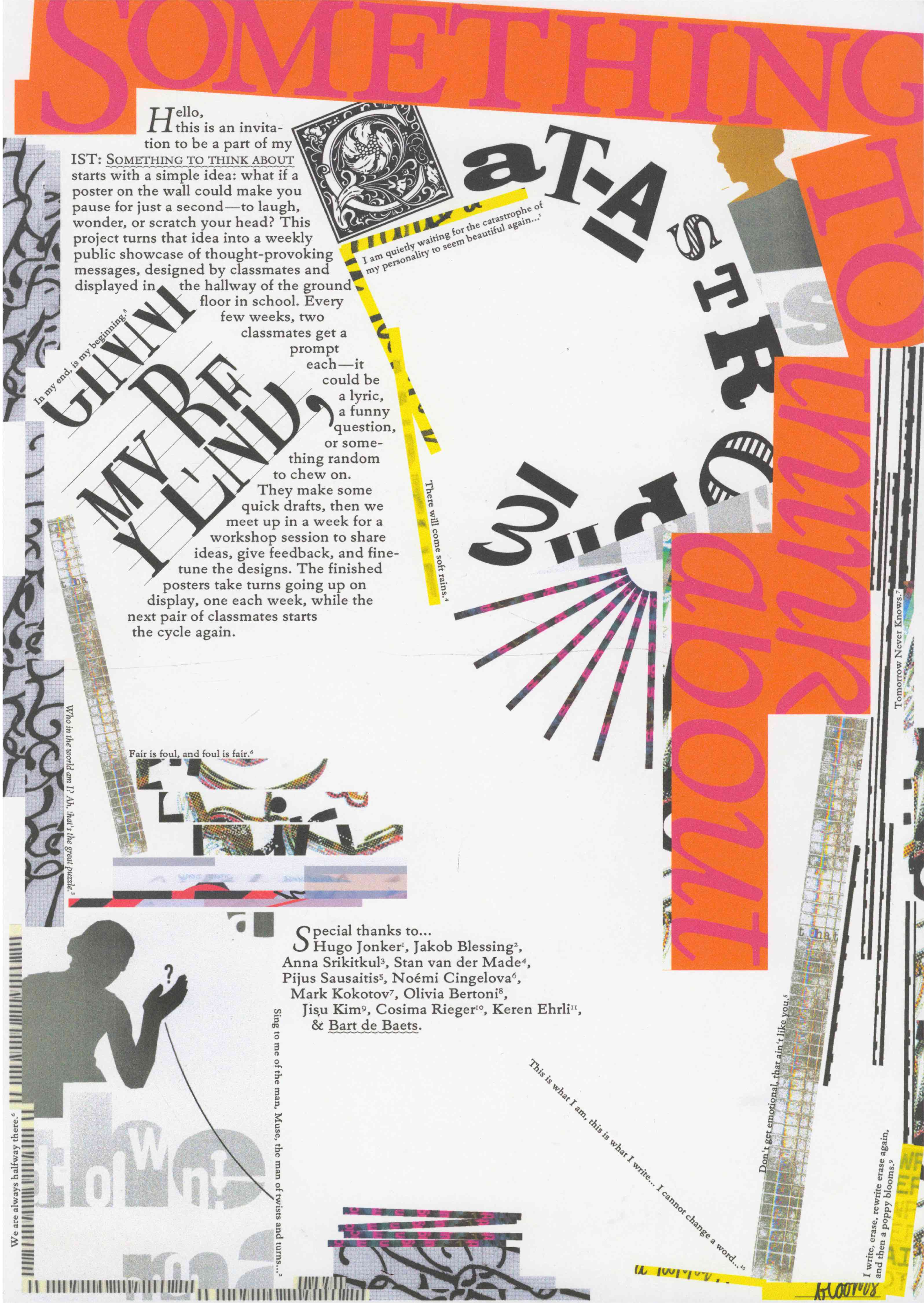 Something To Think About Poster