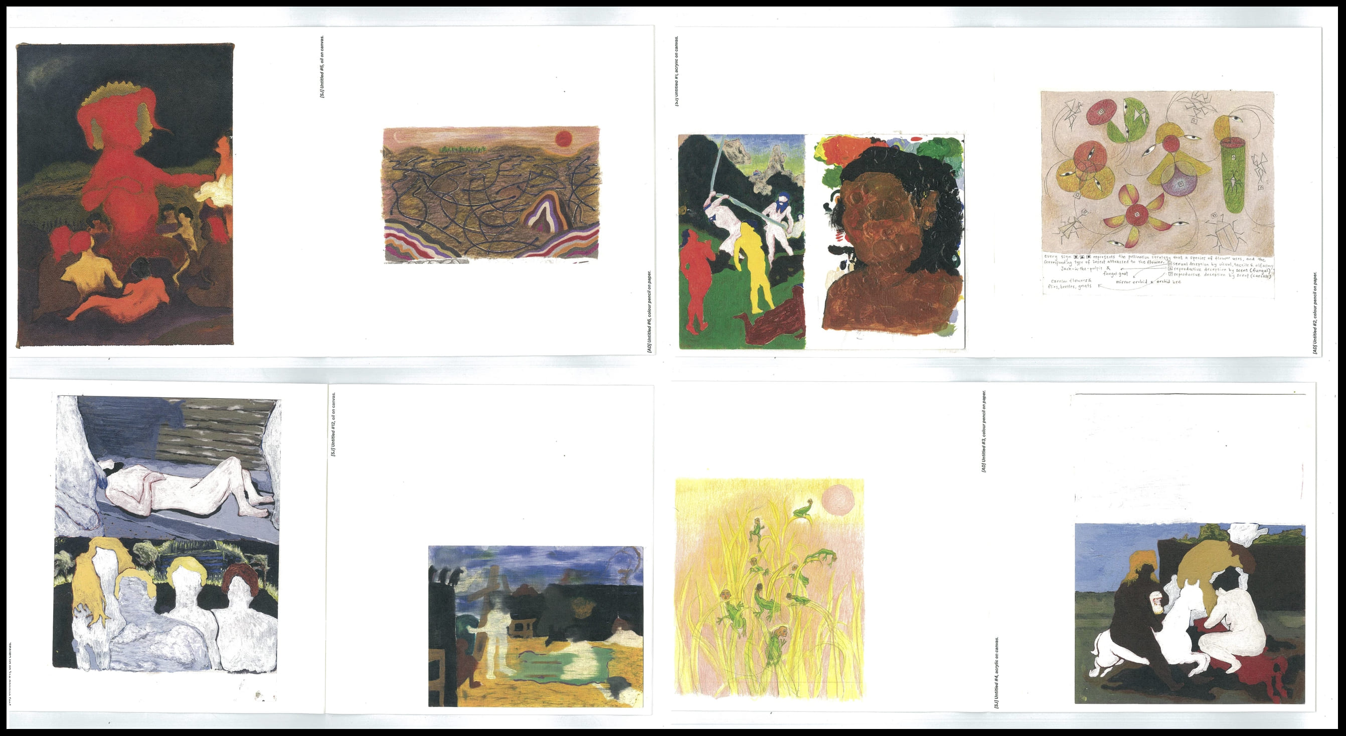 Untitled Artworks from AD & SJ scanned drawings